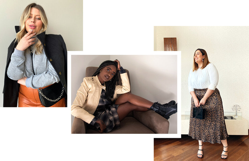 Looks das influencers AMARO com roupas femininas maravilhosas para te inspirar