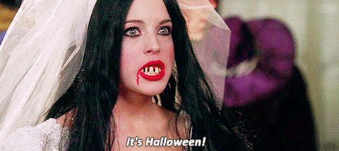 Cady Heron de "Meninas Malvadas" diz "É Halloween"