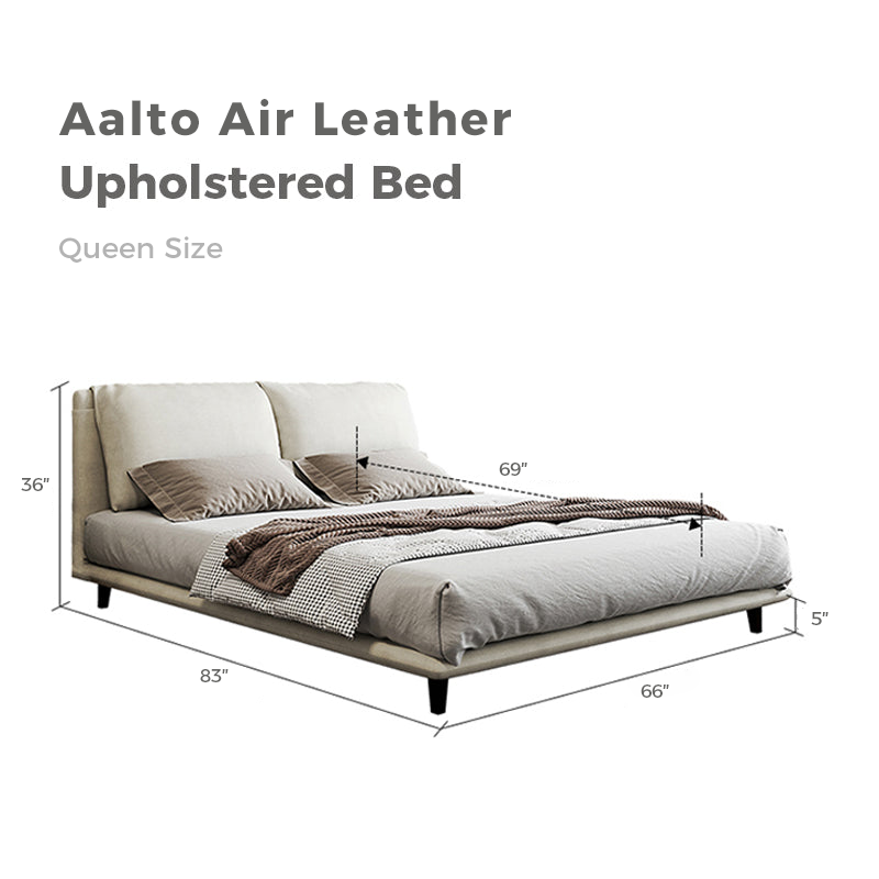 
Aalto Technical Leather Upholstered Bed Size
