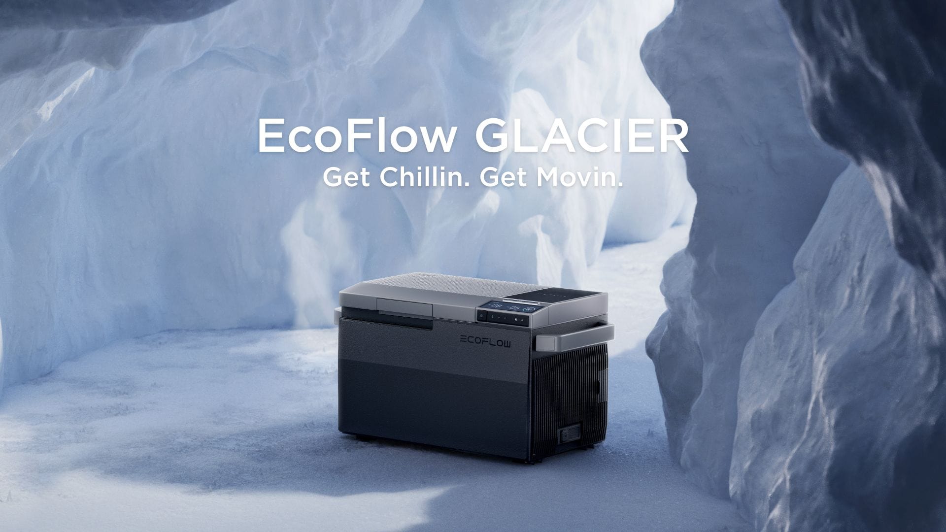 EcoFlow Glacier Battery Powered Fridge, Freezer, and Ice-Maker All in One