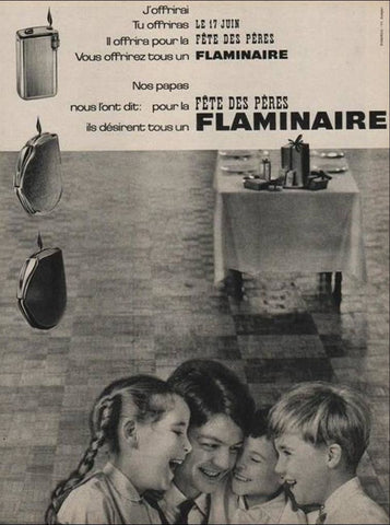 Publicite pour Flaminaire, 1963