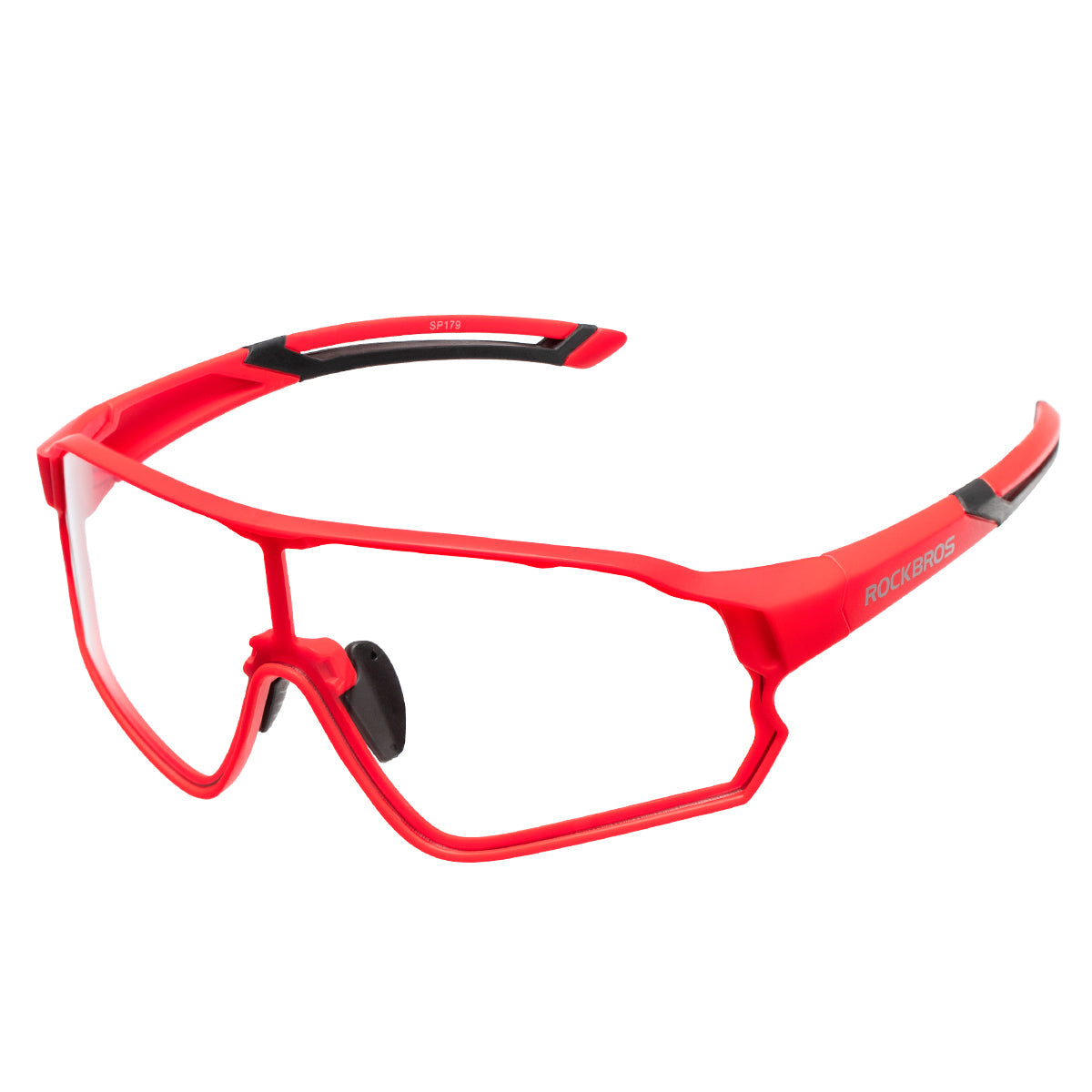 ROCKBROS Half Frame Photochromic Sports Sunglasses Cycling Bike Glasse
