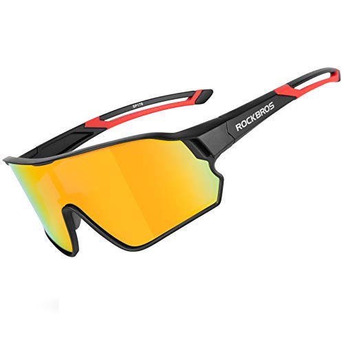 ROCKBROS Sports Polarized Sunglasses for Men Women UV400 Protection Su