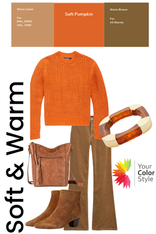 How to Wear Brown for Warm Undertones