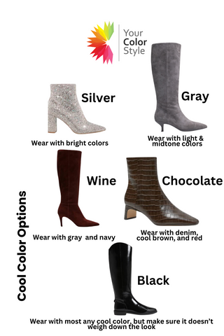 How To Wear Boots With Cool Tones