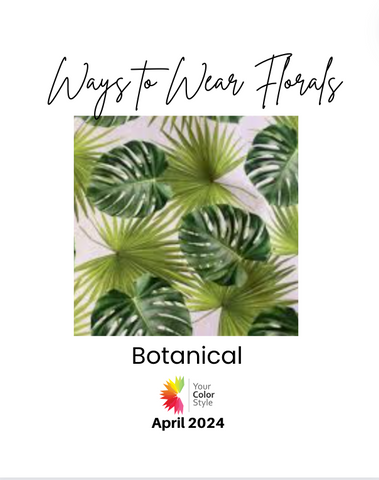 How To Wear Botanical Prints
