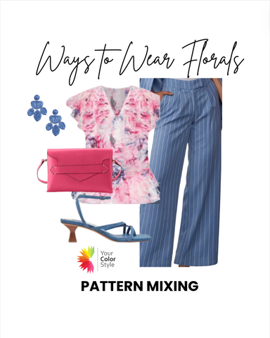 How To Mix Patterns With Florals