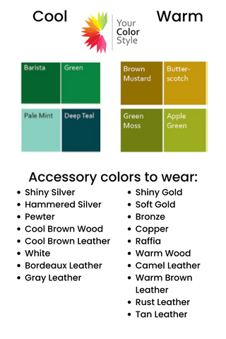 Accessories To Wear With Green