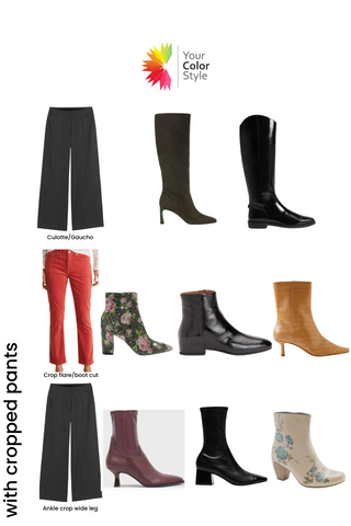 How To Wear Boots With Cropped Pants