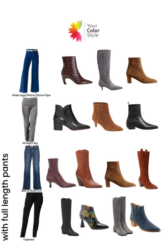 How To Wear Boots With Full-Length Pants