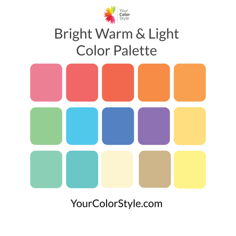 Bright Warm Light Mini Color Palette