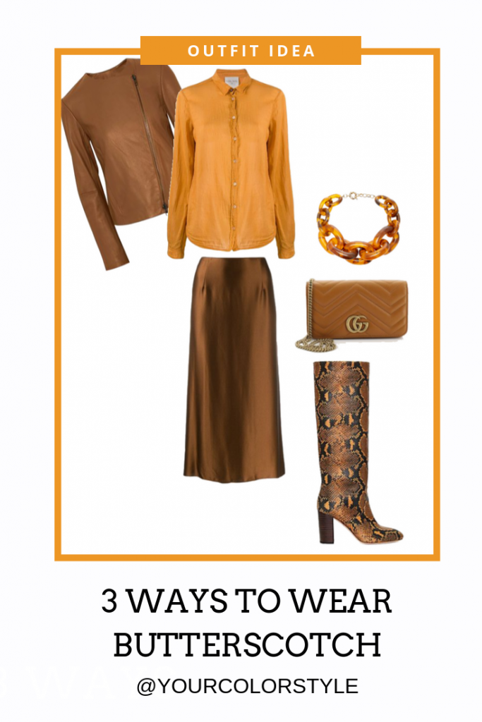 How To Wear Butterscotch - 3 Outfit Ideas