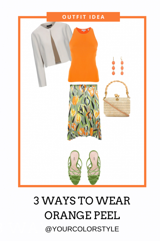 How To Wear Orange Peel - 3 Outfit Ideas