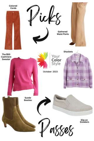 Fall Style Picks and Passes 2023