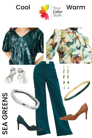 Ways to Wear Teal or Sea Green - Your Color Style