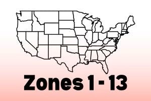 Hardiness Zone Map