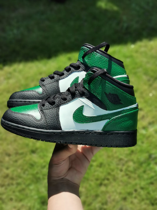 green jordans junior