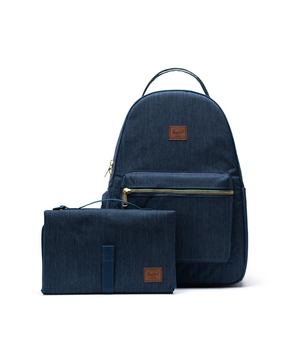 indigo diaper bag