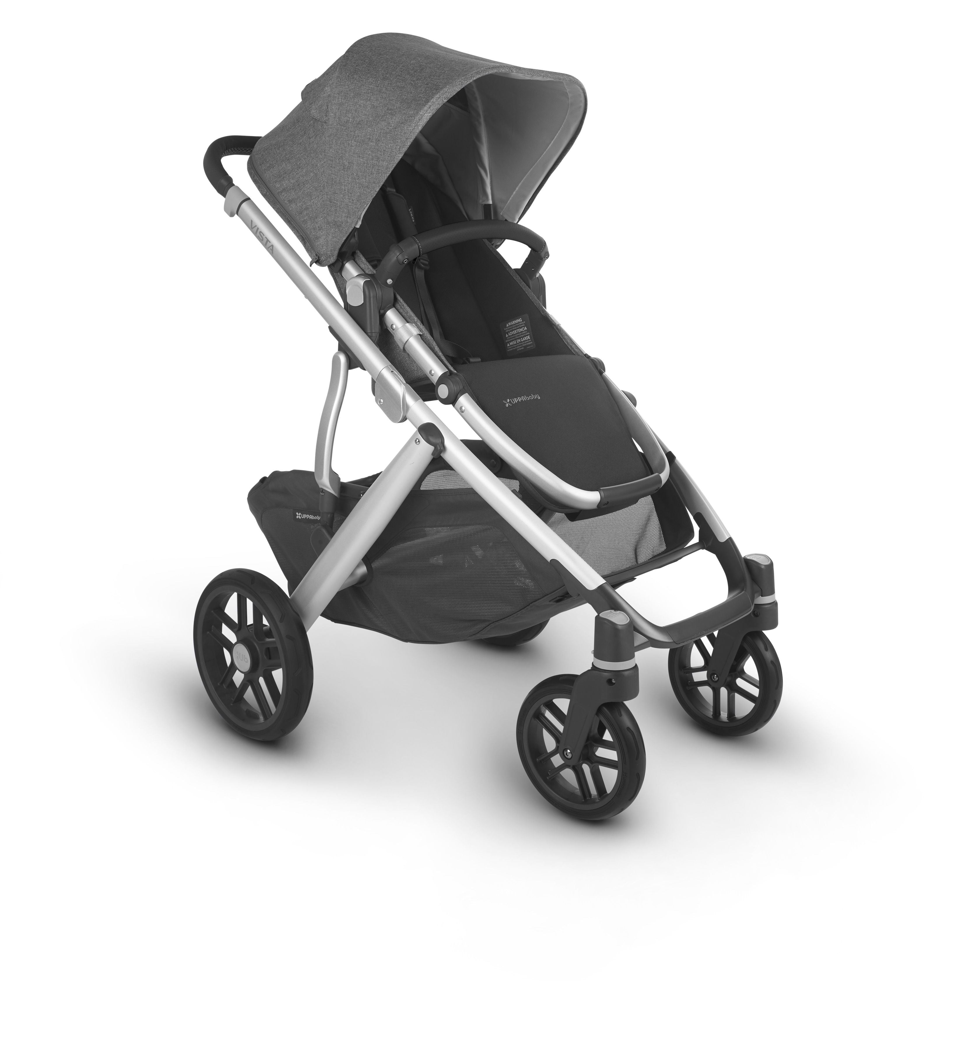 uppababy vista charcoal melange