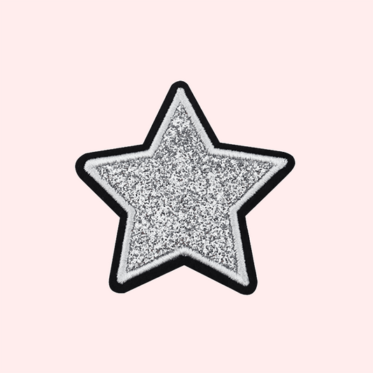 Cute 'Crystals In Potion Bottle  Stars And Moon' Embroidered Patch —  Little Patch Co
