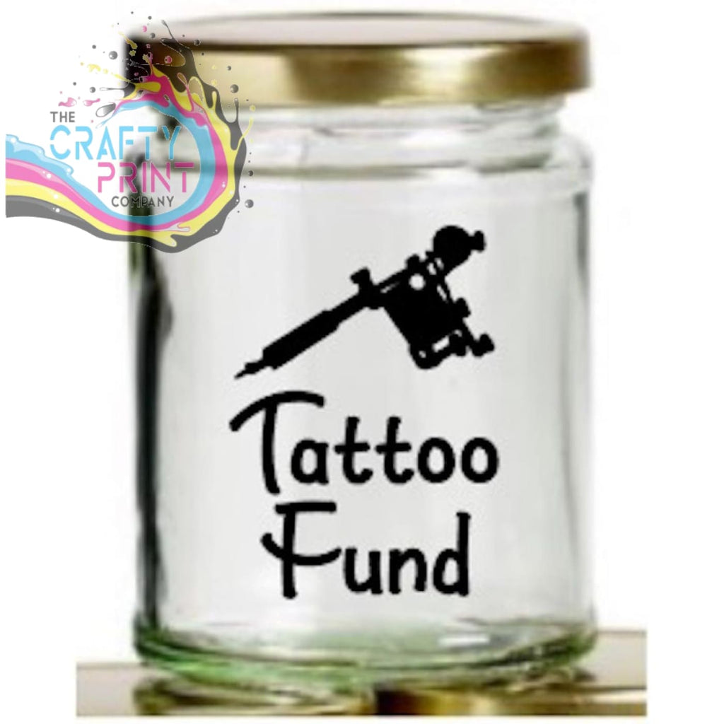 Tattoo Fund Coin Jar Tattoo Fund Bank Tattoo Fund Mason  Etsy