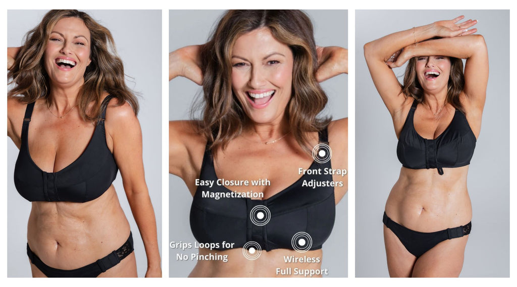 Adaptive Bras for Seniors- Best Front-Closure Bras for Women over 50 –  Liberare