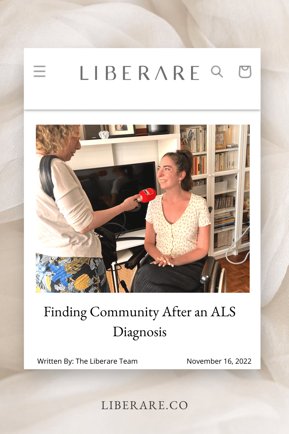 Finding Community After an ALS Diagnosis – Liberare