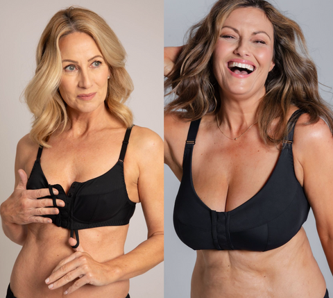 front-closure bra for seniors