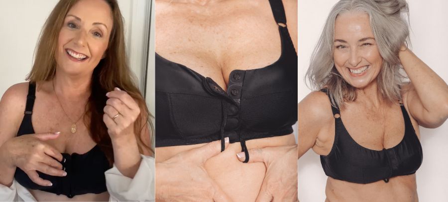 Blog Ads -Best Easy-On Bras for Elderly Women: Front-Closure Bras – Liberare