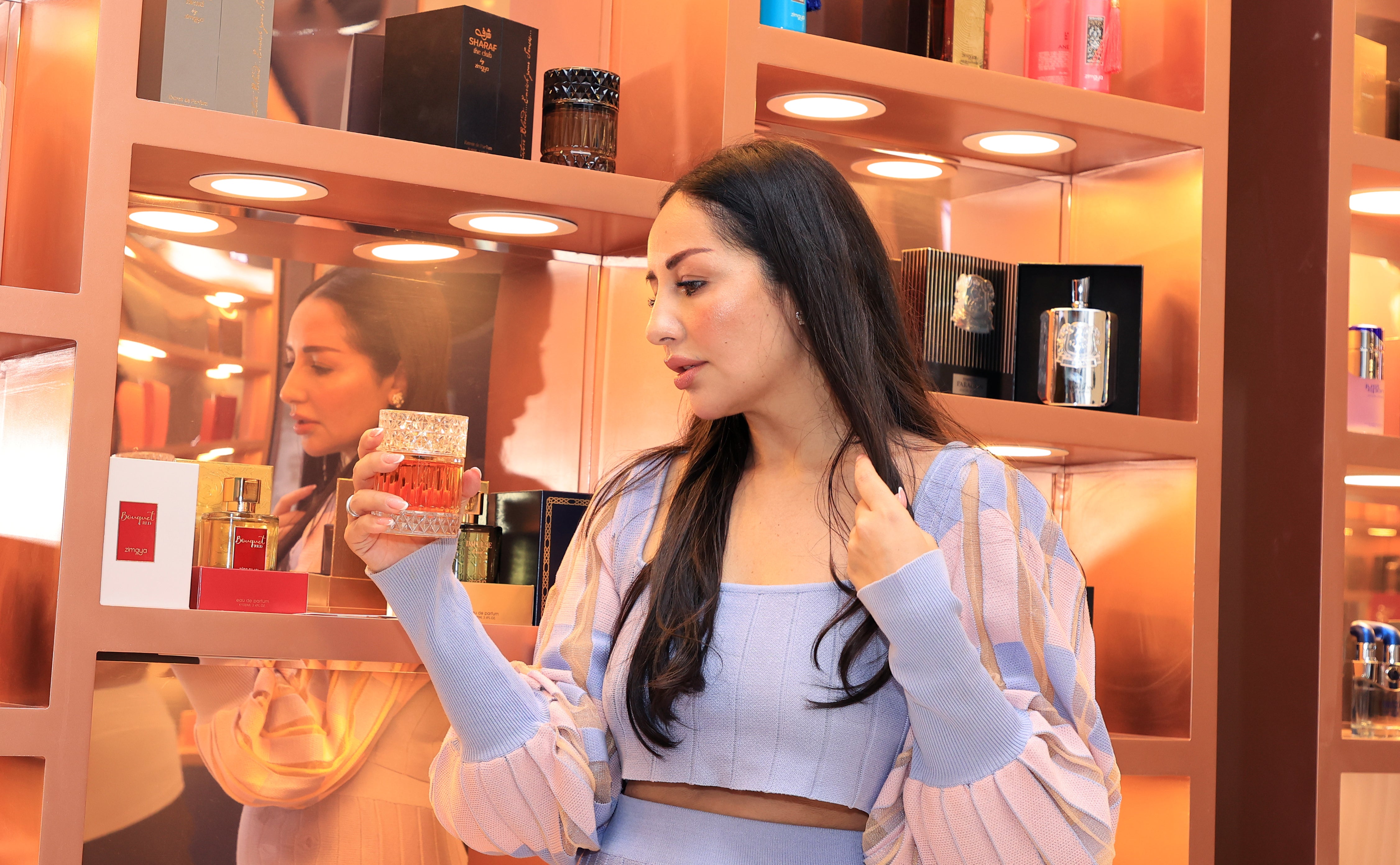 Hiba at BeautyWorld 2023 - Zimaya Perfumes