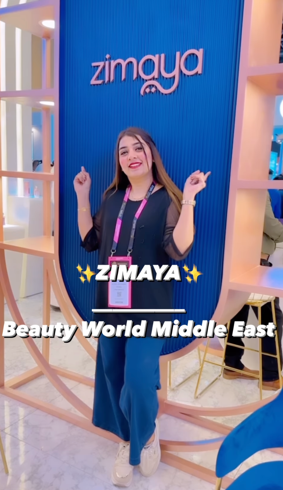 Komal Muzammil at BeautyWorld 2023 - Zimaya Perfumes