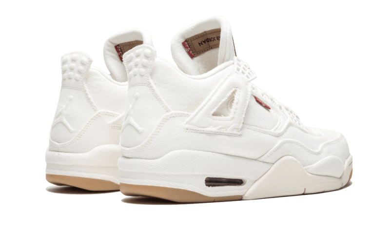 air jordan 4 retro levi's white