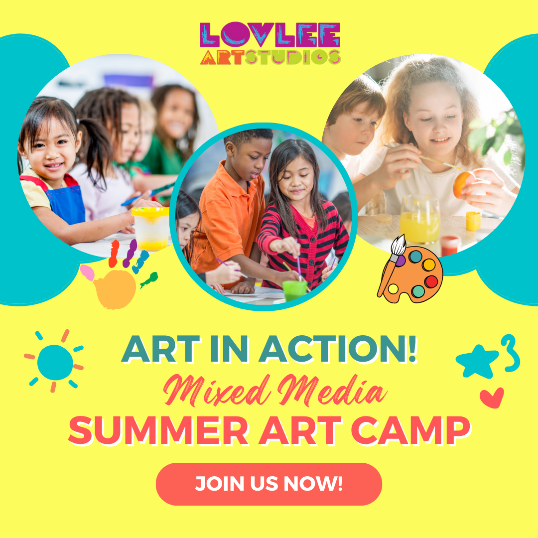 Art In Action! Mixed Media Summer Art Camp 2024