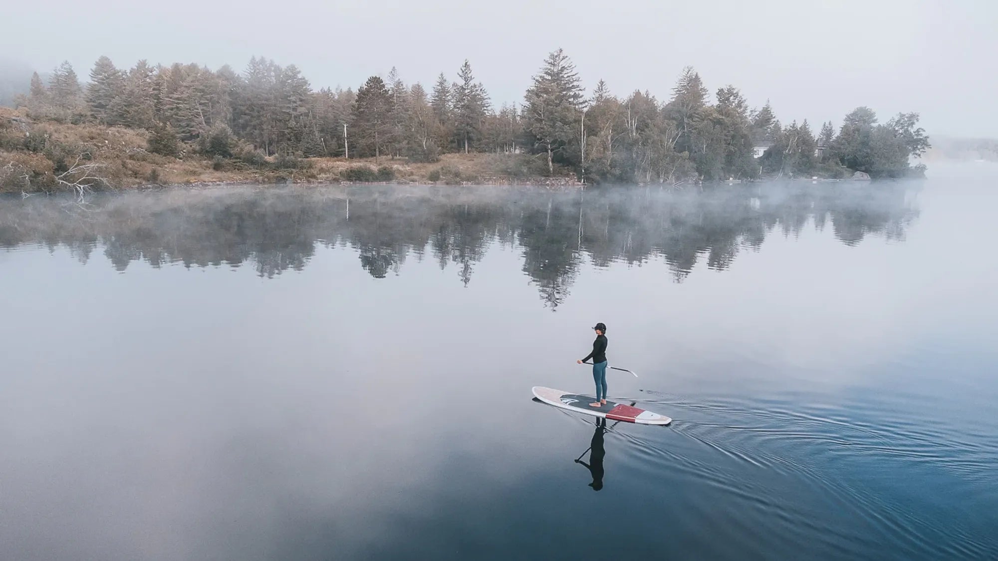 Paddle Board Laurentides Lake Ouimet