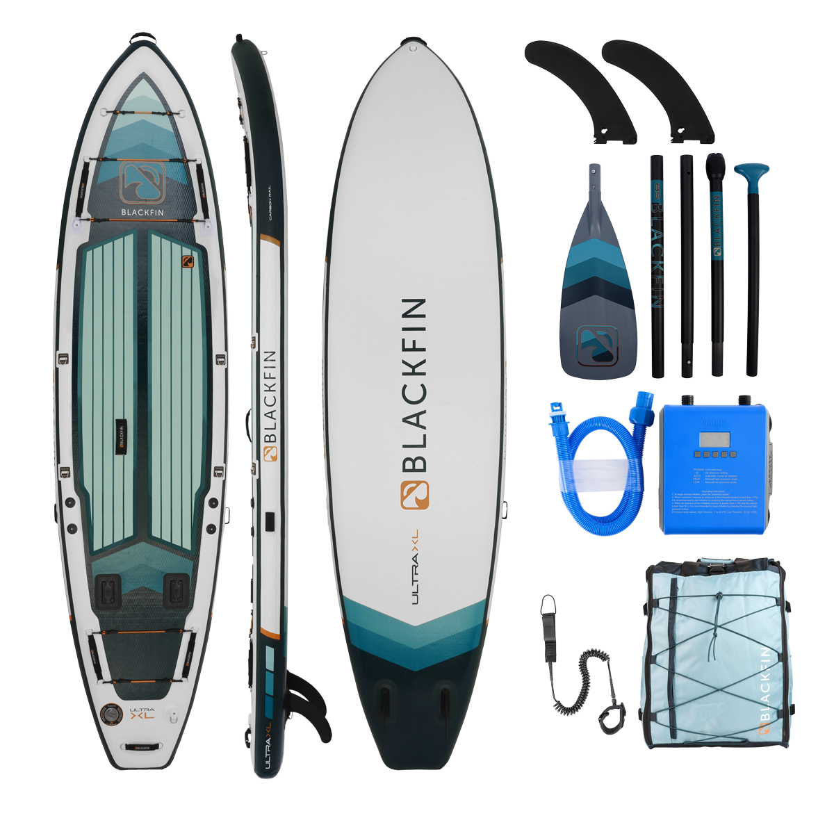 BLACKFIN MODEL XL ULTRA™ 11'6" Inflatable Paddle Board - iROCKER Canada product image