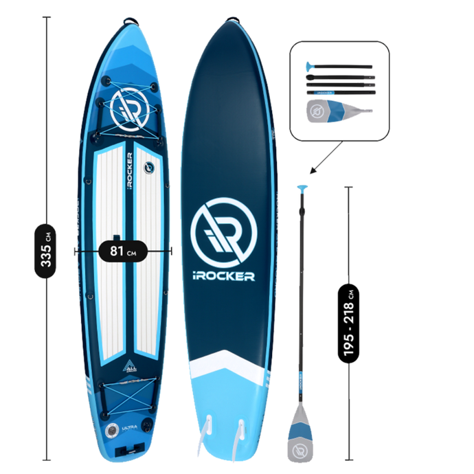 ALL AROUND 11' ULTRA™ 2.0 Inflatable Paddle Board