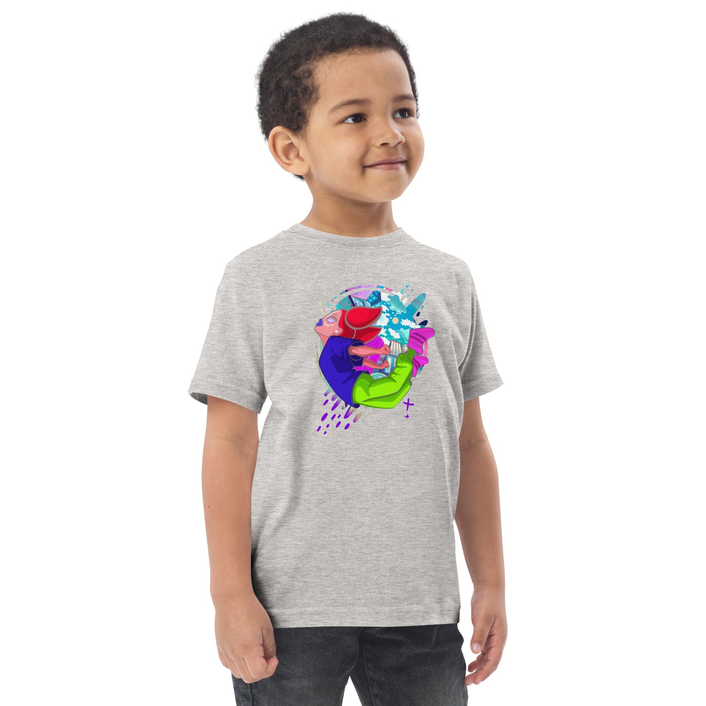 Toddler jersey t-shirt CUTE WEIRDOS UNIVERSE %product type% 22.00 
