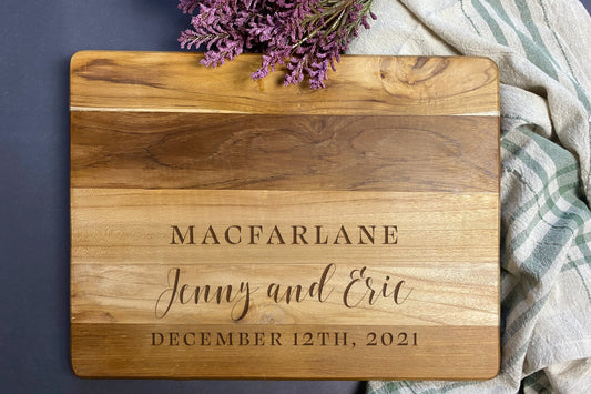 Custom Engraved Cutting Board – Crafts by Joyce LLC