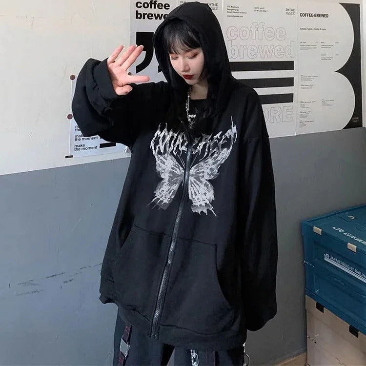 EK / EVILKNIGHT Butterfly Hoodie パーカー - www.senzailbanco.it