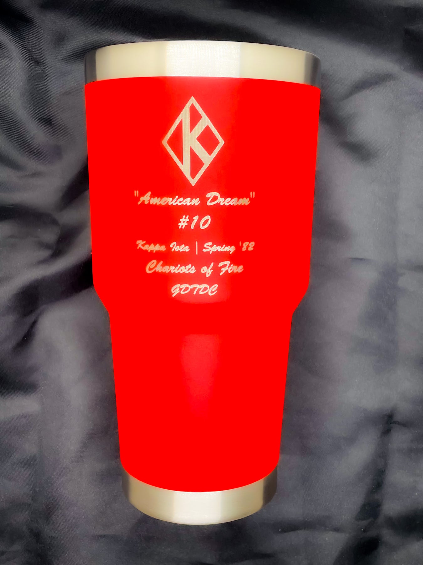 Custom Engraved Kappa Tumbler W/ Lid 40 Oz 