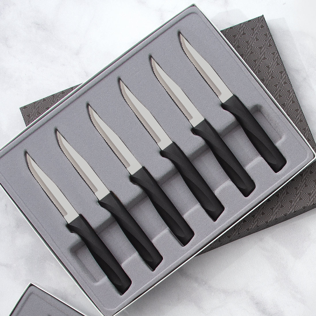 Essential Oak Block Set  Safe Storage Knife Set - Rada Cutlery