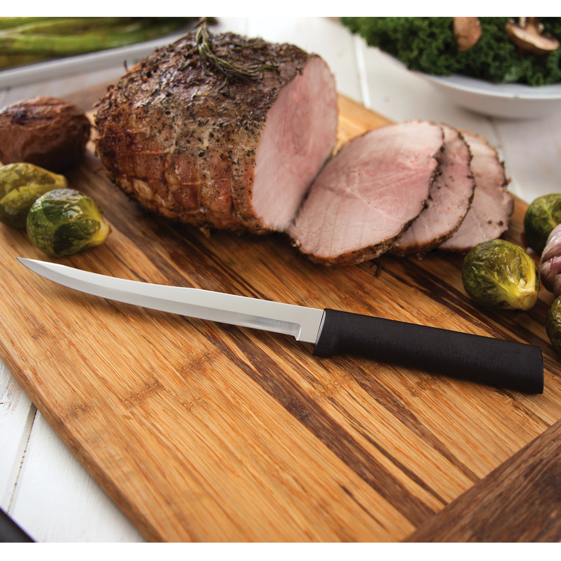  Rada Cutlery 4-Piece Utility Steak Knife Set – Stainless Steel  Steak Knives With Aluminum Handles: Home & Kitchen