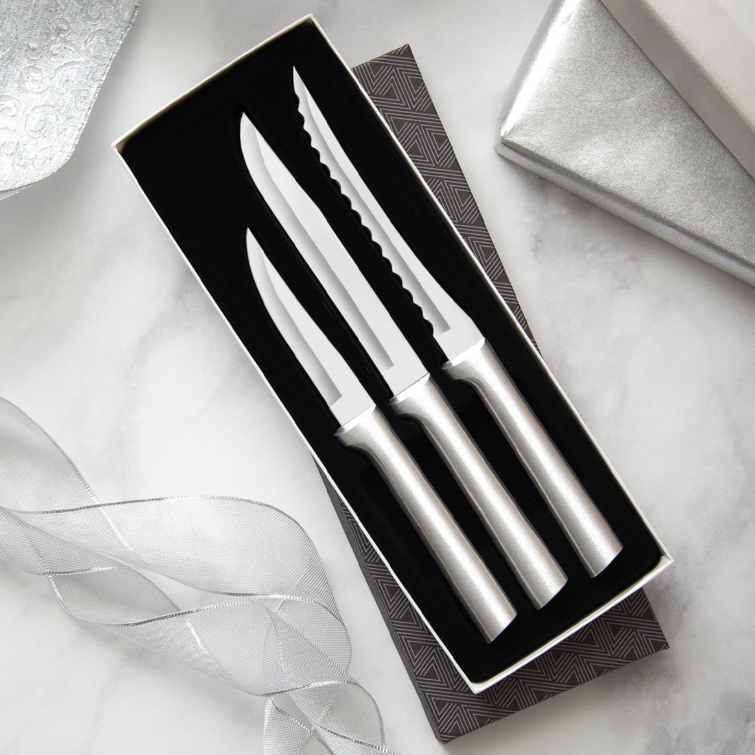 Rada Cutlery 6 Serrated Steak Knives Gift Set