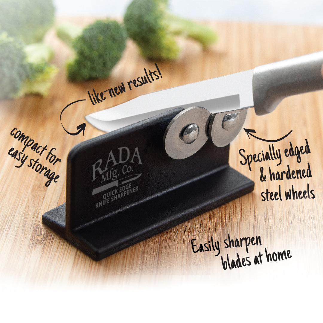 Rada Cutlery Kwit-kut Manual Food Chopper Lightweight Stainless Steel Blade