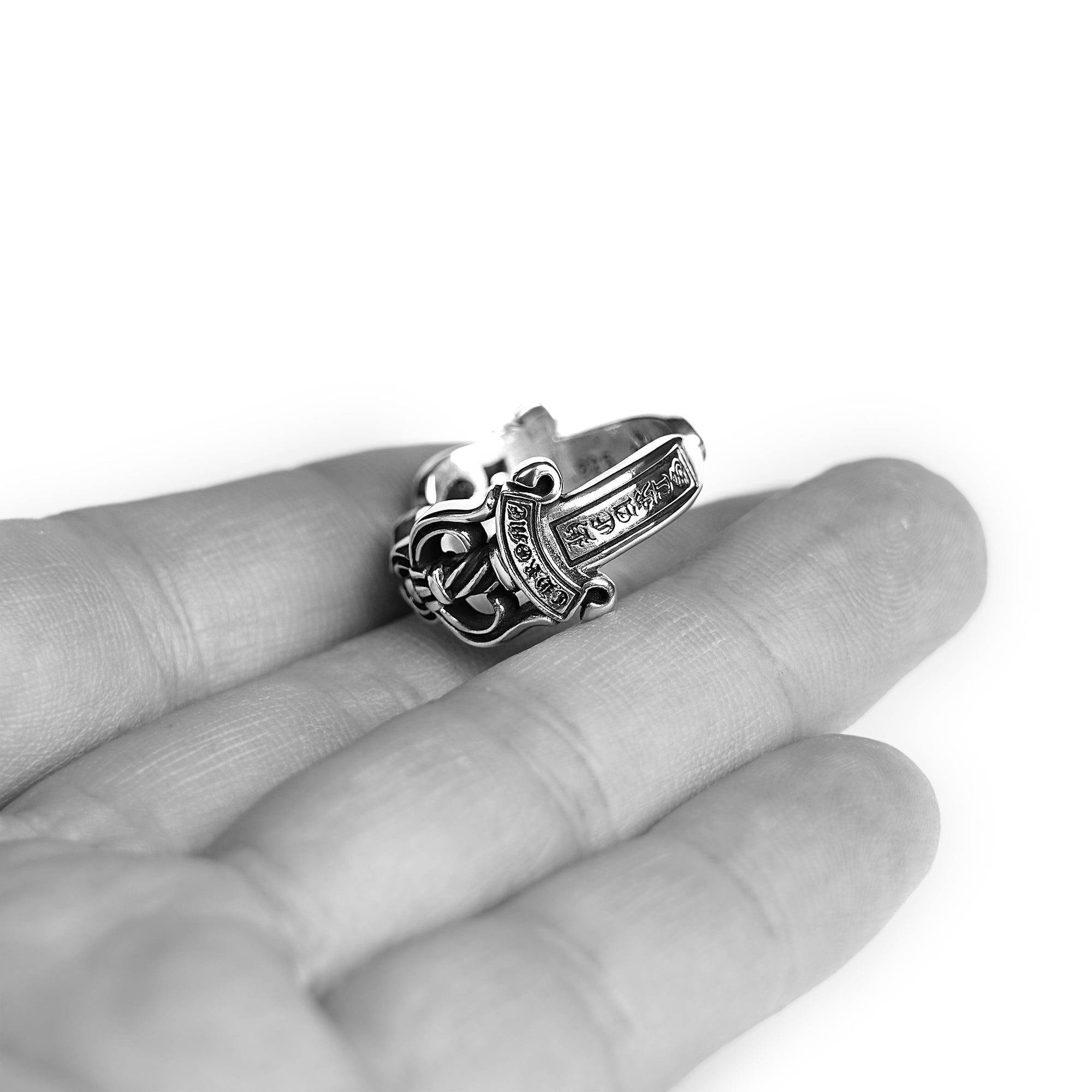 Double Dagger Ring Chrome World Jp Chrome Hearts Store Buy Chrome Hearts Online