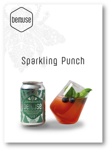 Bemuse Sparkling Punch Mocktail