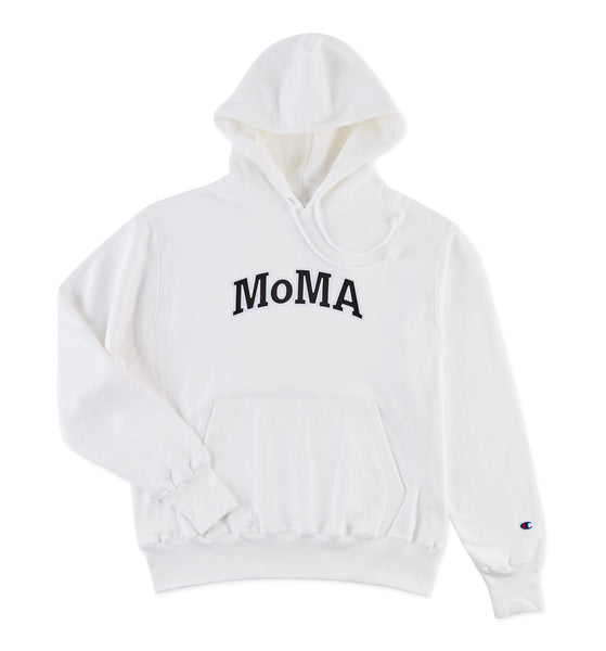 – - - Hoodie Champion MoMA Black Design MoMA Store Edition