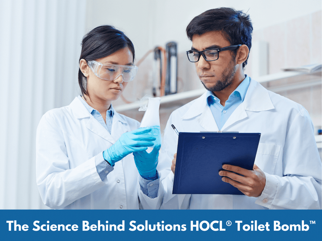 Science Behind Solutions HOCL® Toilet Bomb