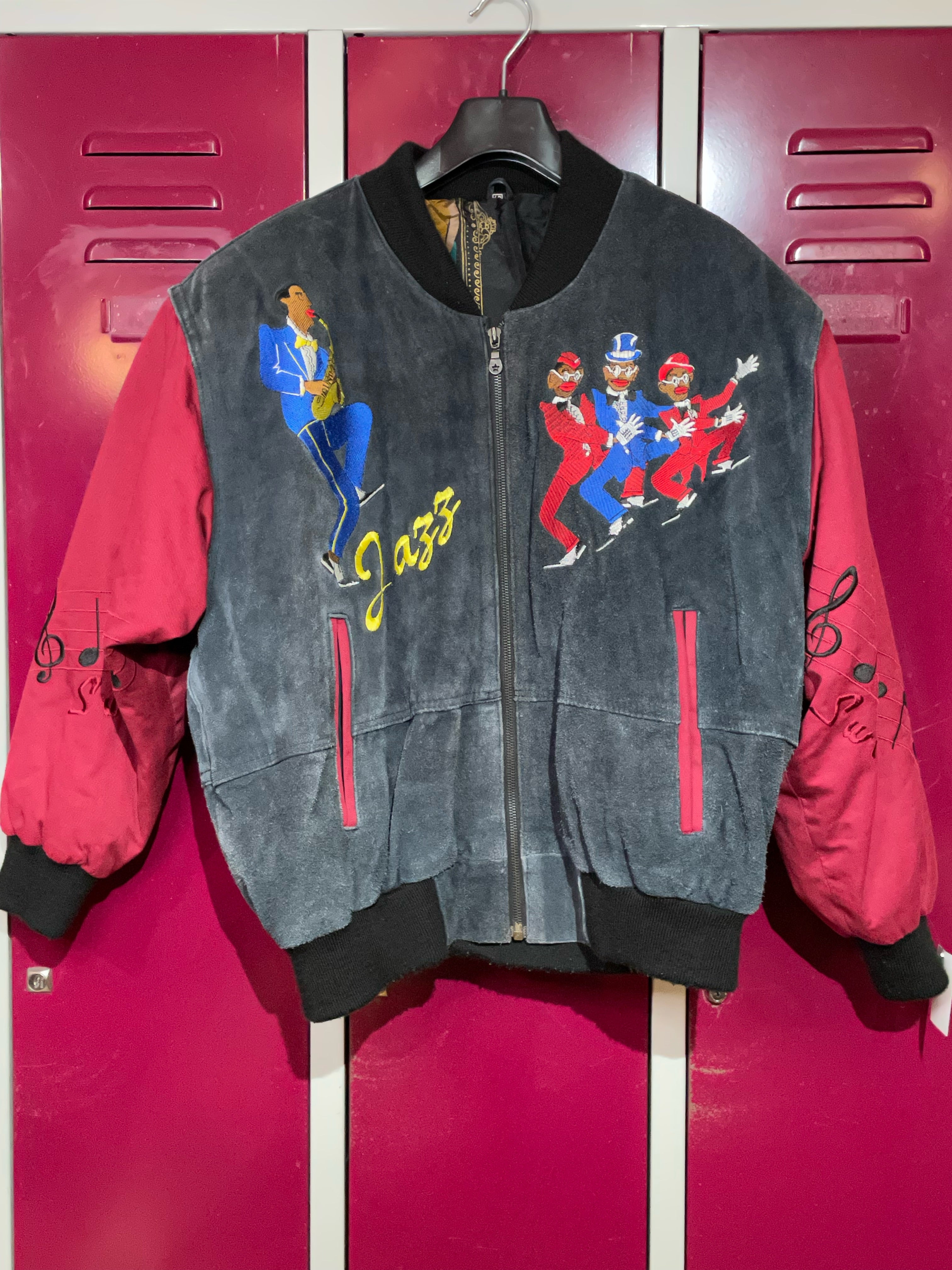 Vintage JH Silk Disney Bomber Jacket