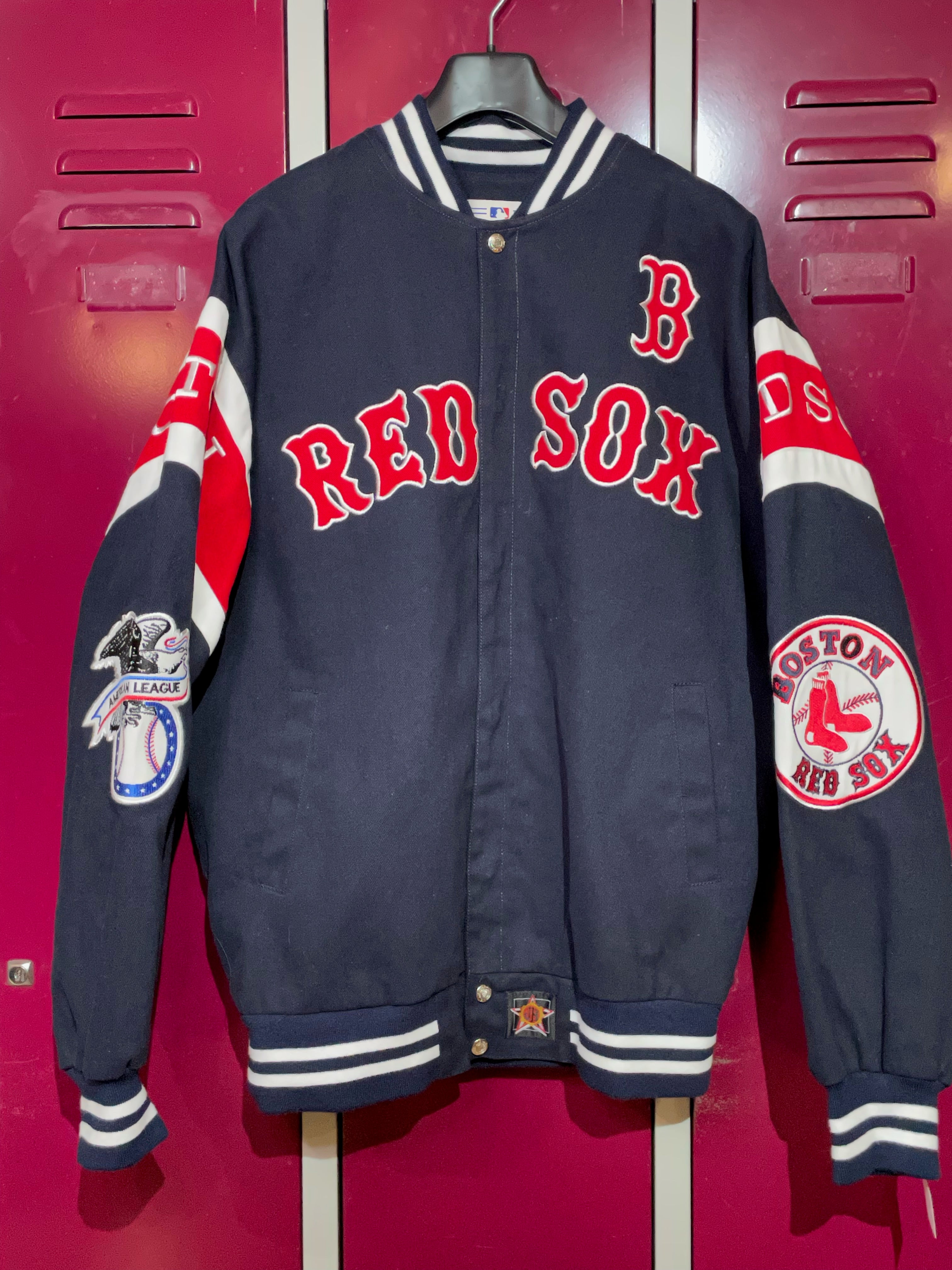 Majestic MLB Boston Red Sox official sport jacket size XXL  Vintage8691